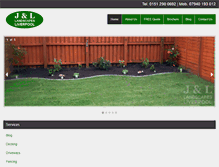 Tablet Screenshot of liverpool-landscaping.co.uk